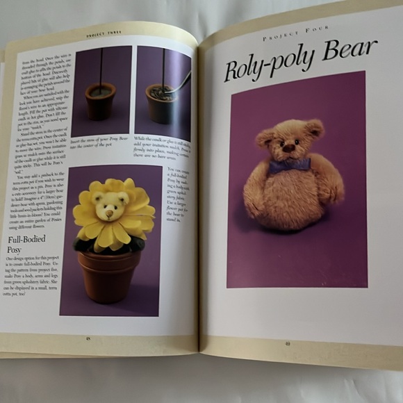 NWT Teddy Bears How to Make Enchanting Miniature BOOK Debbie Kesling 1997 - Picture 15 of 17